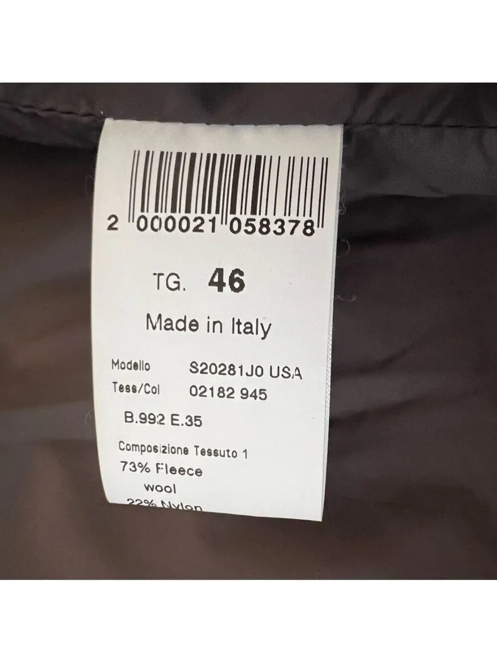 Peserico Cashmere and Wool Taupe Coat Size 46 XLarge US 10/12